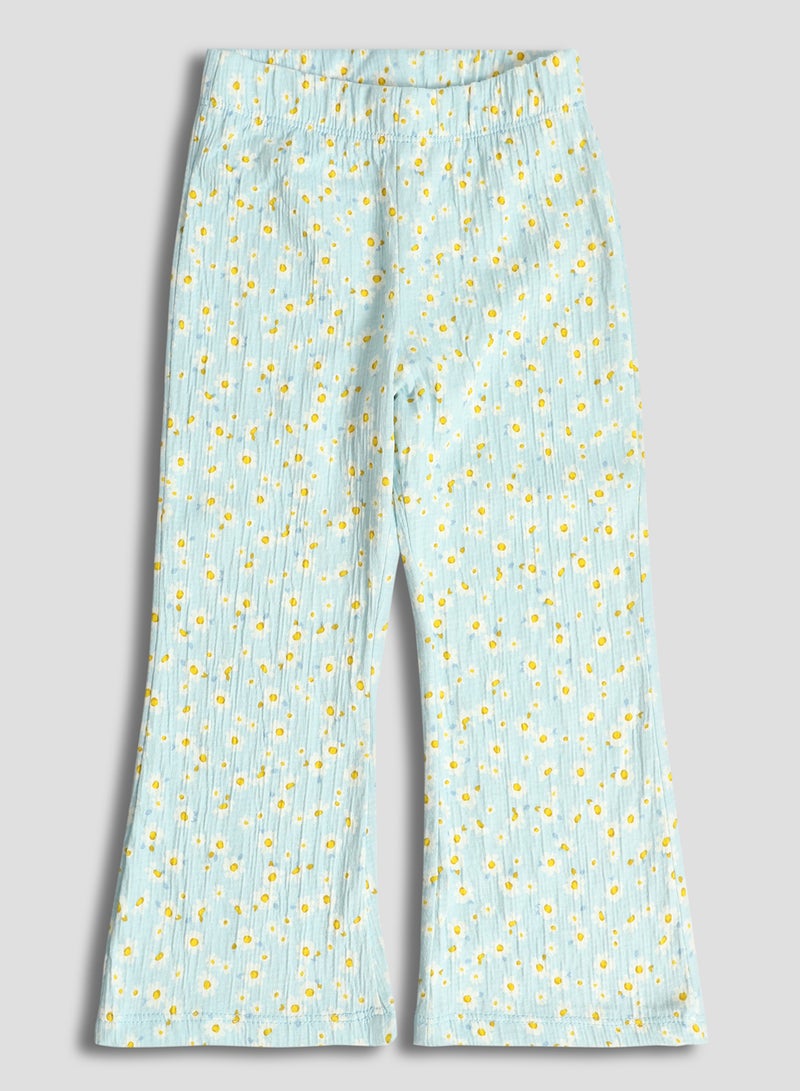 ال سي وايكيكي ليجنز بناتي بنقشة ورد بوسط مطاطي (2 قطعة) - Image 2